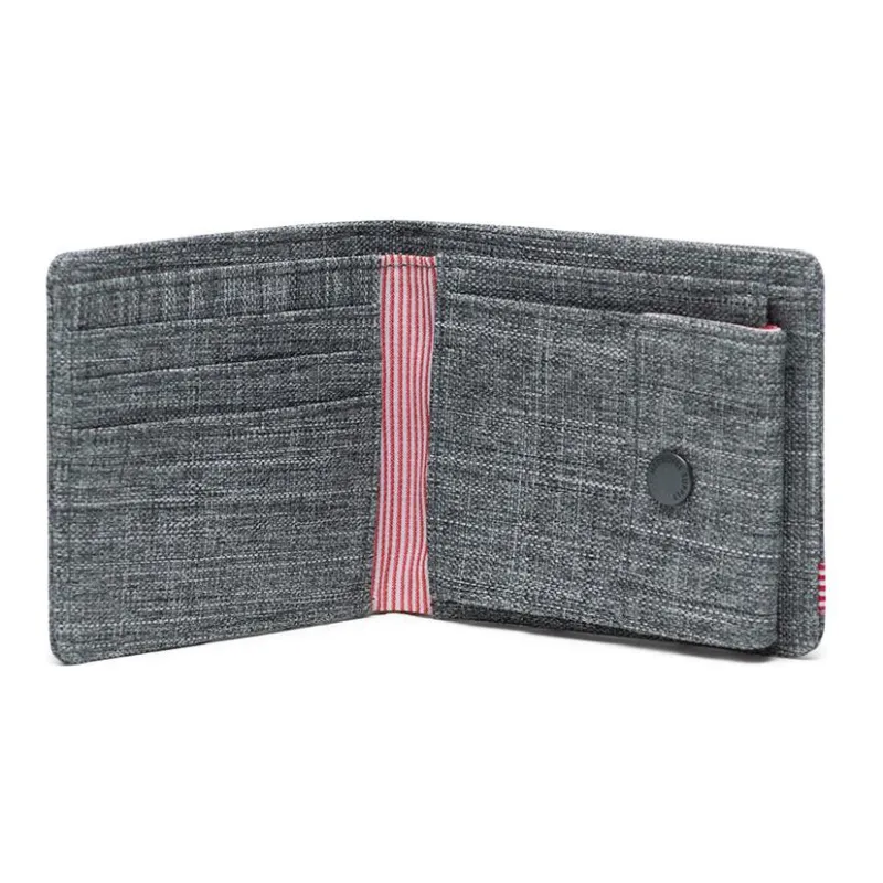 Herschel Polyester Storage Bags Card Holder Wallet Regular Men's Heather Gray-1