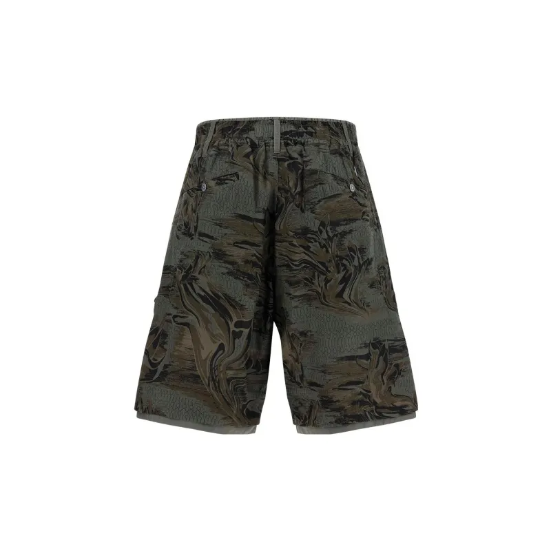 STONE ISLAND Casual Shorts Men Camouflage-1