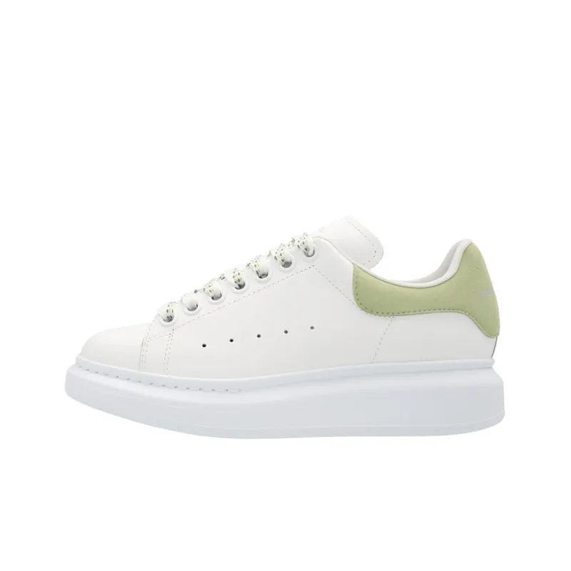 Alexander McQueen Oversize Sole Shoes 'White Lime Green' Women's-0