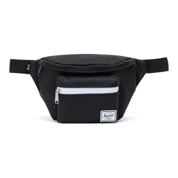 Herschel Polyester Crossbody Bag, Fanny Pack Regular Unisex Black