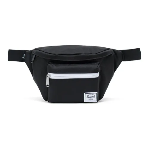 Herschel Polyester Crossbody Bag, Fanny Pack Regular Unisex Black