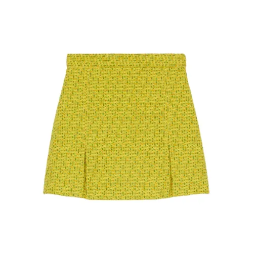 GUCCI Casual Short Skirts Women's Yellow