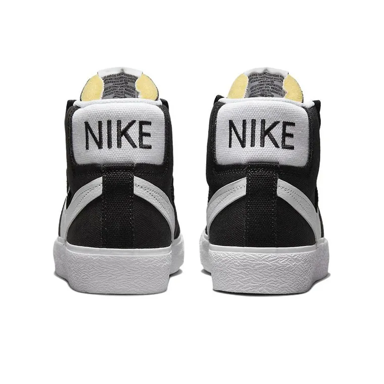 Nike Sb Zoom Blazer Mid Premium Plus Black White-4