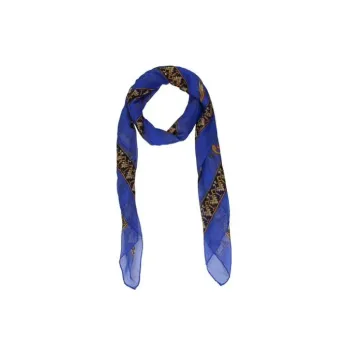 VERSACE Knit Scarves Women's Blue