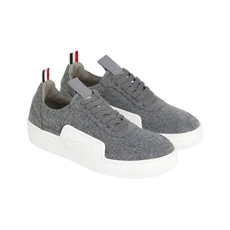 THOM BROWNE Skateboard Shoes Women's Low Top Gray-2