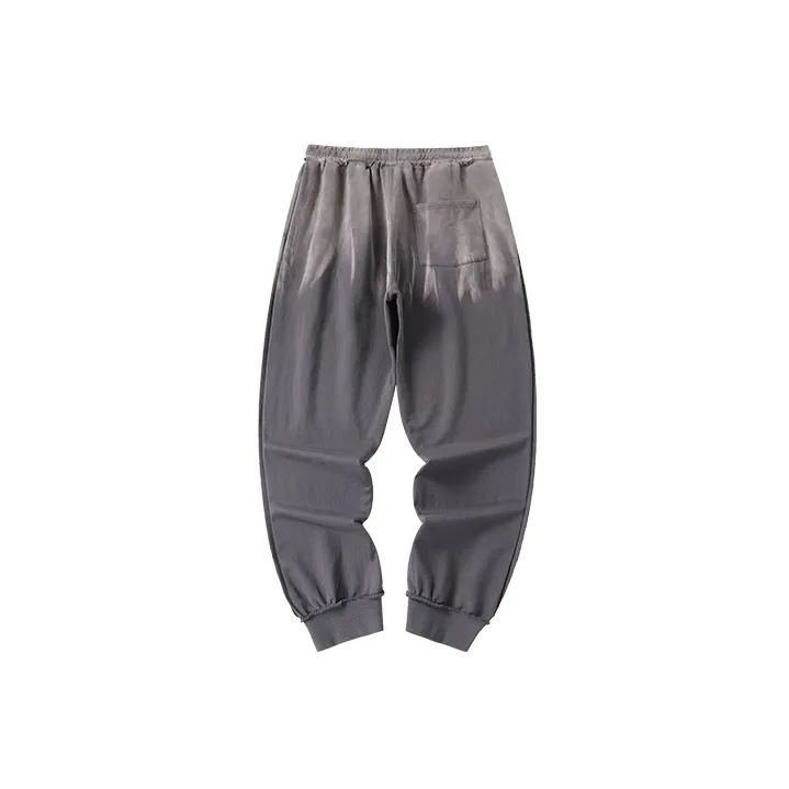 LAMLICKA Knitted Sports Pants Unisex Gray-1