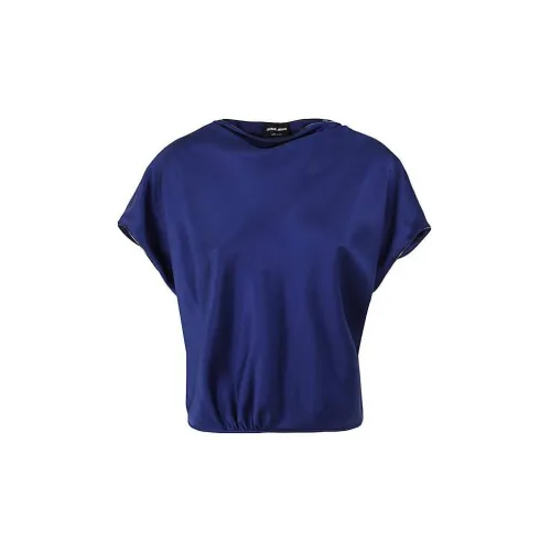 GIORGIO ARMANI Shirts Women's Royal Blue