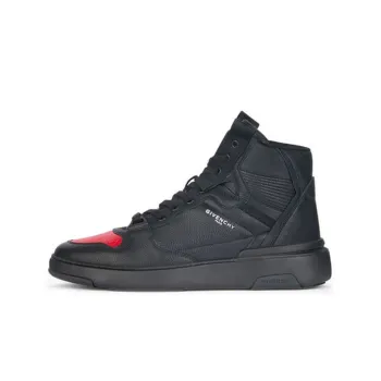 Givenchy Wing Leather Mesh-detail Sneakers