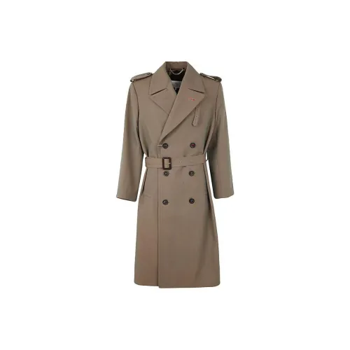 Maison Margiela Coats Men Brown