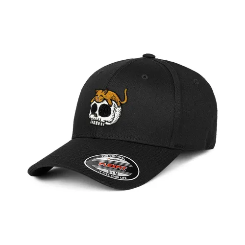 FLEXFIT Cotton Baseball Caps Multi-code Men's Multiple Colors