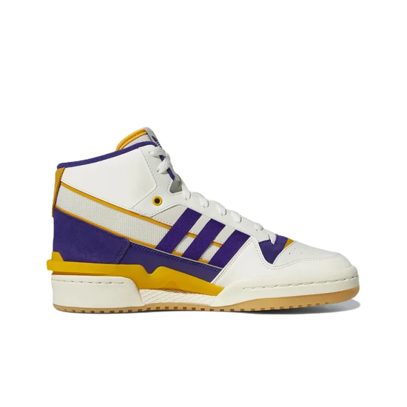 Adidas Forum Exhibit Mid Inside Out White Purple Gold-1