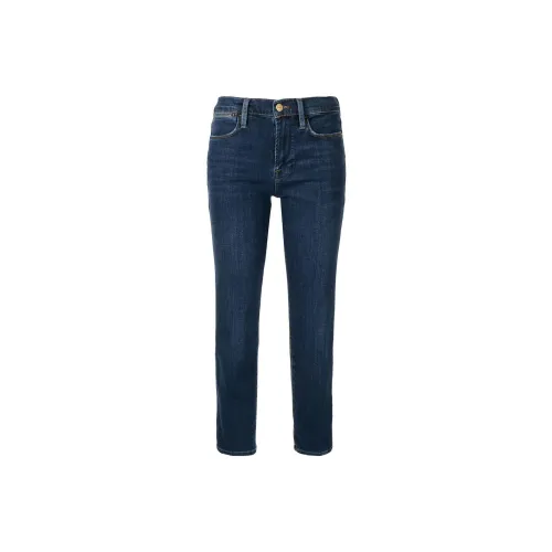 FRAME Straight-leg Cropped Jeans