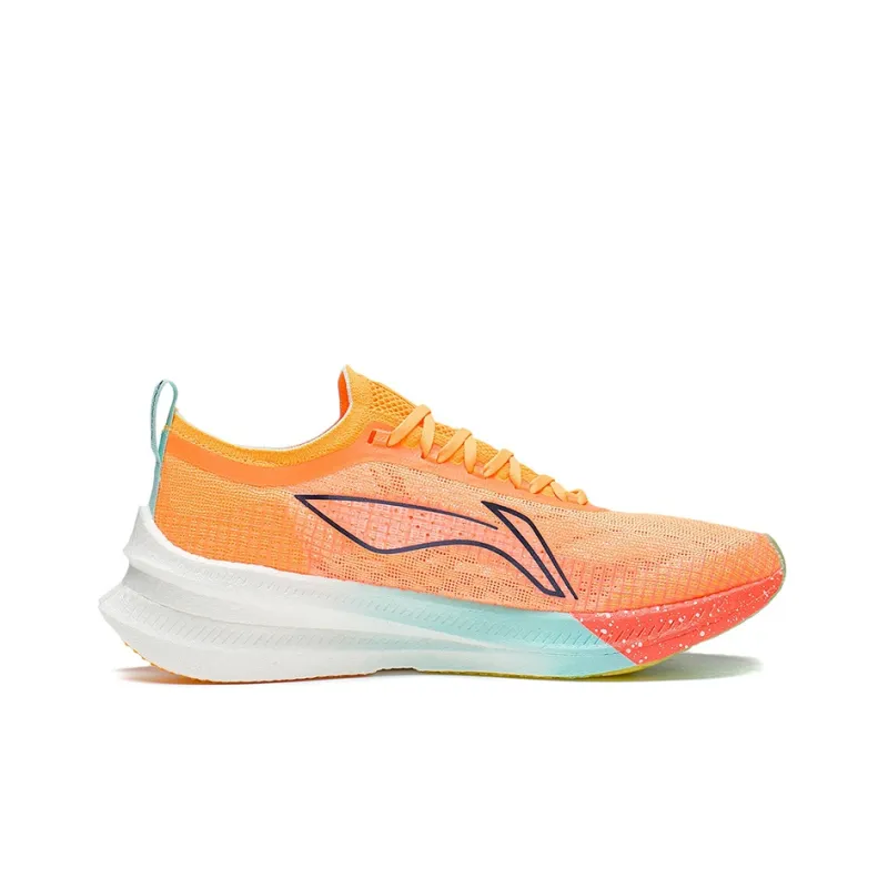 LiNing Feidian 2 Elite Running Shoes Men's Fluorescent Mango Orange-1