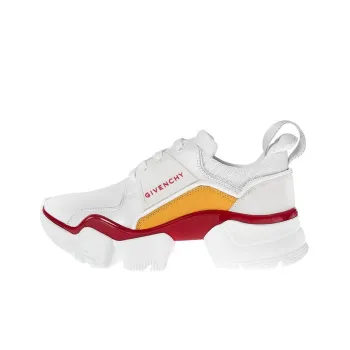 Givenchy Casual Shoes Women's Low Top White/Red/Yellow