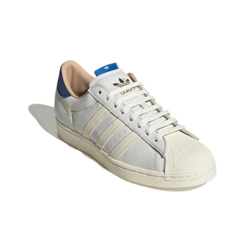 Adidas Originals Superstar 'White Cream Blue'-2