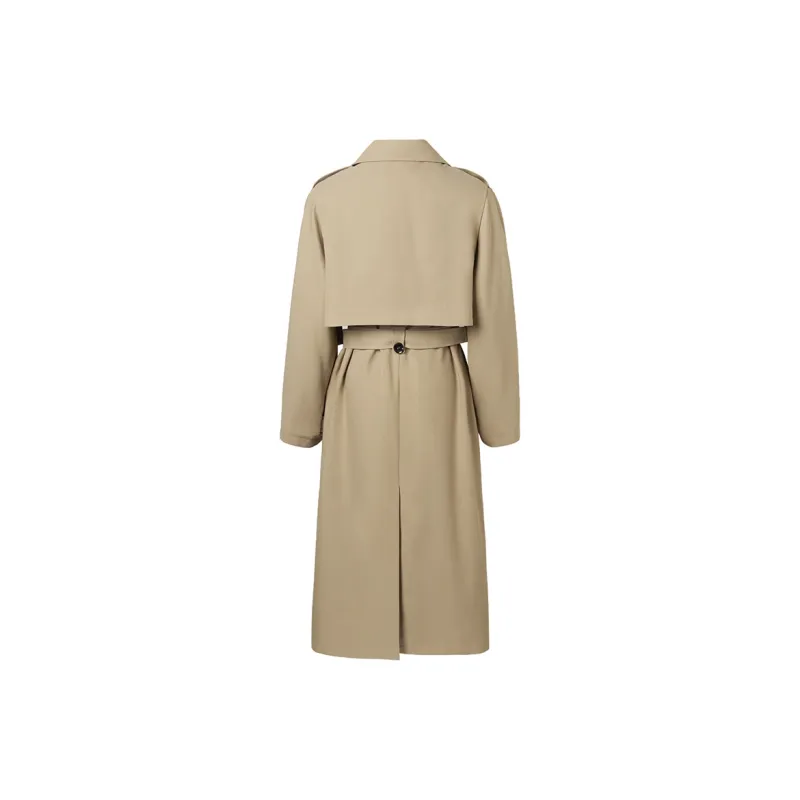 MEETLADY Trench Coats Women's-3
