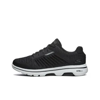 Skechers Go Walk 5 Cushioning Slip Resistant And Abrasion Resistant Low Top Casual Shoes Men's Black White