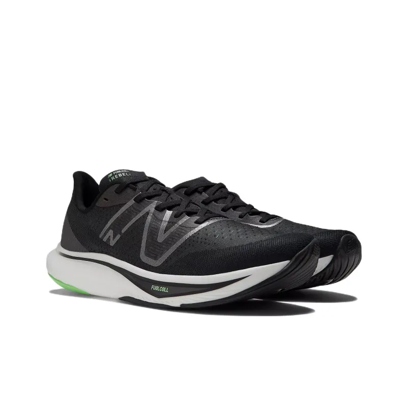 New Balance FuelCell Rebel V3 'Black Vibrant Spring'-2