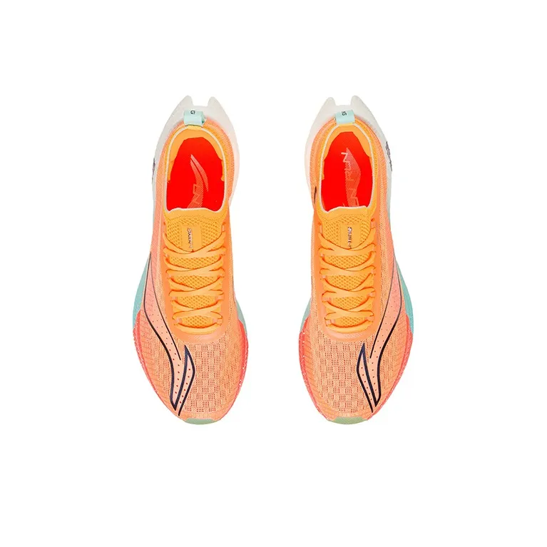 LiNing Feidian 2 Elite Running Shoes Men's Fluorescent Mango Orange-3