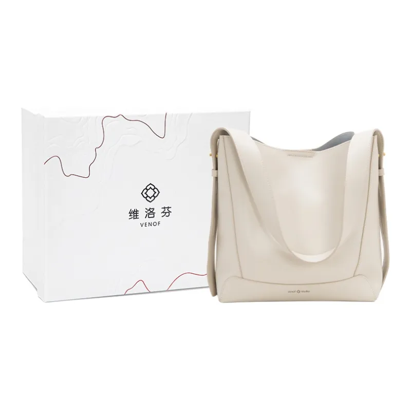 VENOF Cow Leather Tote Bag, Shopping Bag, Bucket Bag, Shoulder Bag Regular Women's Multicolor-35