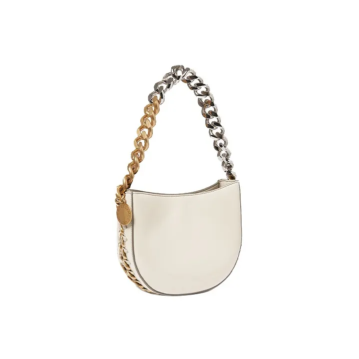 Stella McCartney Small Frayme Chained Shoulder Bag-1