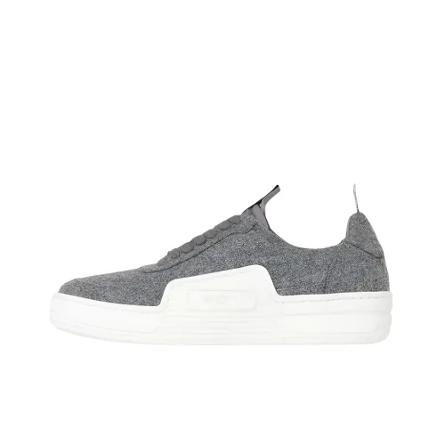 THOM BROWNE Skateboard Shoes Women's Low-Top Gray