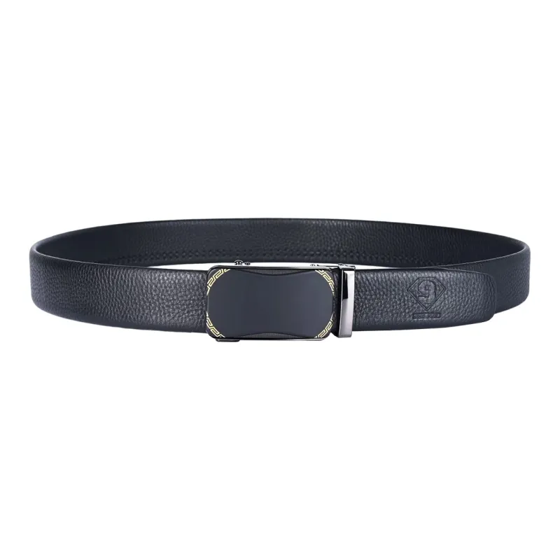 NINE NAIL Leather Belts Men-3