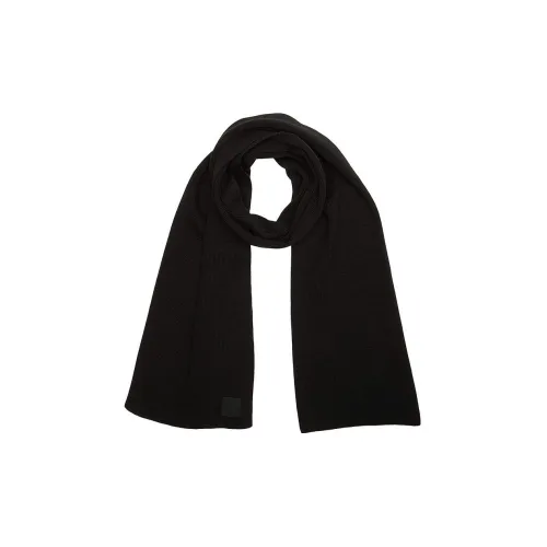 HUGO BOSS Knit Scarves Unisex Black