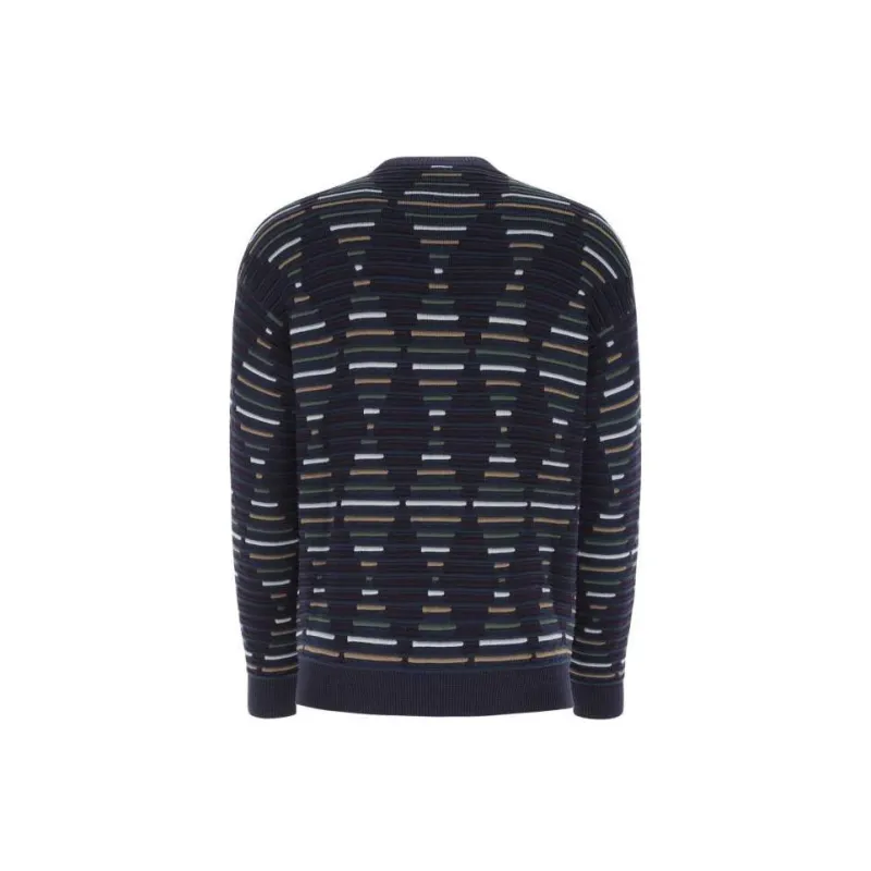 GIORGIO ARMANI Jacquard Crewneck Jumper-1