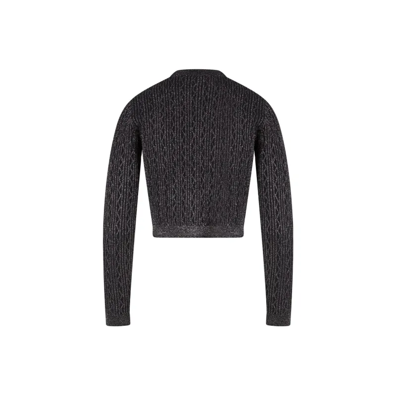 PINKO Crop Tops Women's Black-1