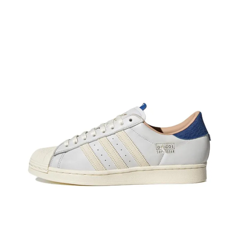 Adidas Originals Superstar 'White Cream Blue'-0