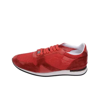 Burberry Casual Shoes Men Low-Top Deep Red