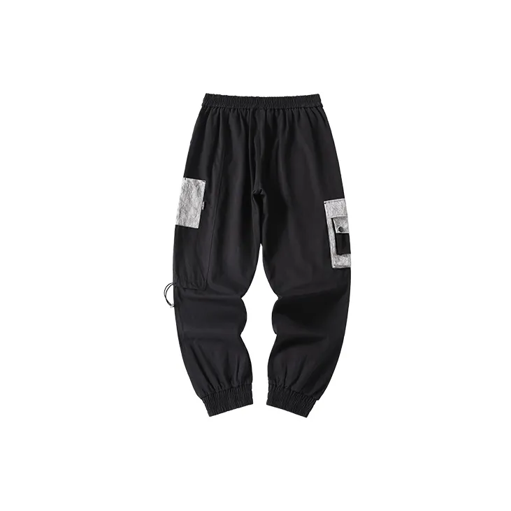 LAMLICKA Casual Pants Unisex Black-1