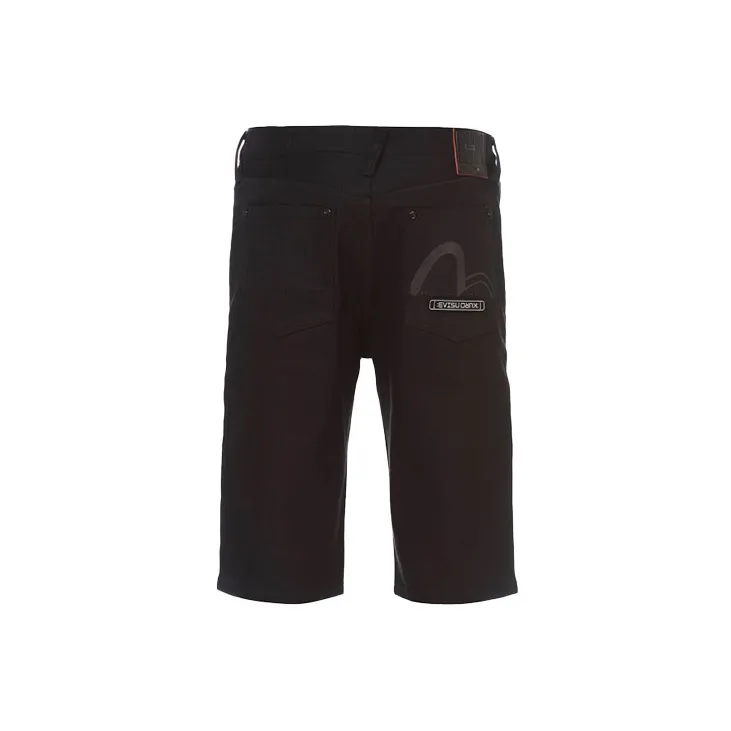 EVISU Denim Shorts Men Black-1