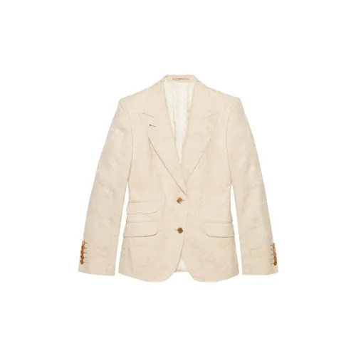 GUCCI Business Suits Women's Beige