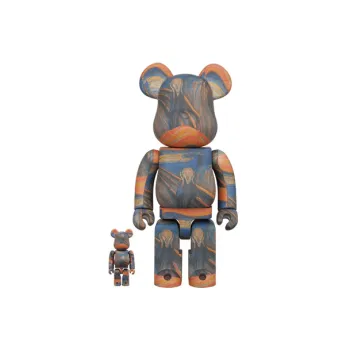 BE@RBRICK Edvard Munch 'Scream' 100% & 400%
