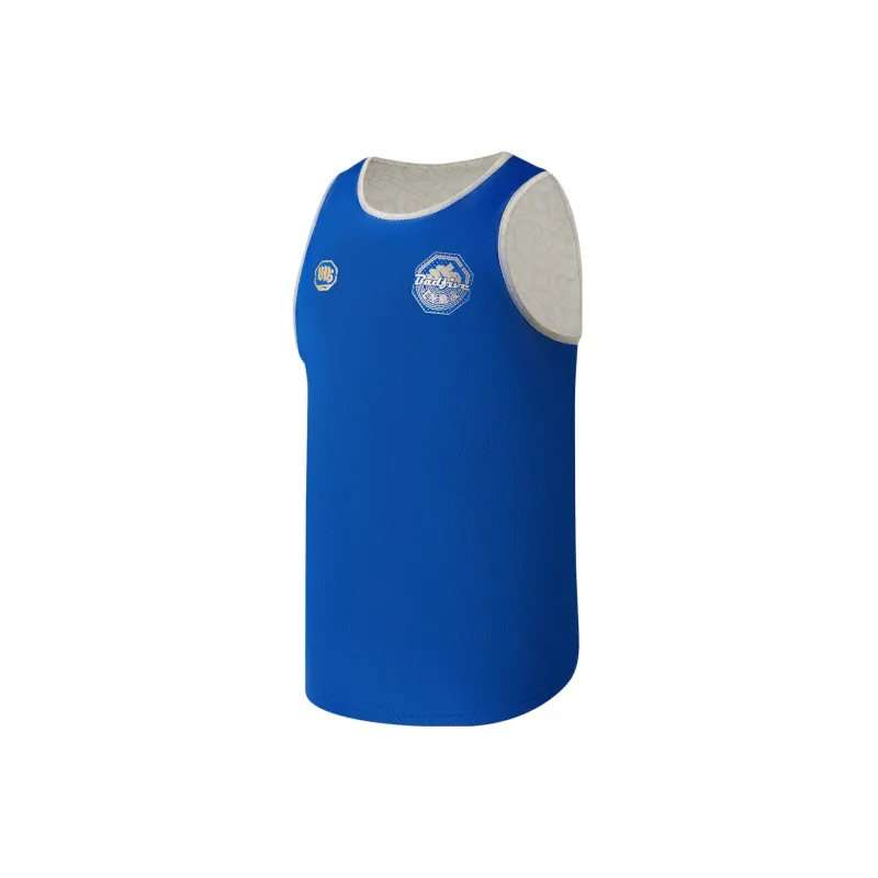 LINING Badfive Basketball Jerseys Men Gold Jacquard Pale Blue-2