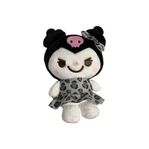 SEGA Kuromi Kuromi Leopard Print Dolls Plush Doll 10cm Height