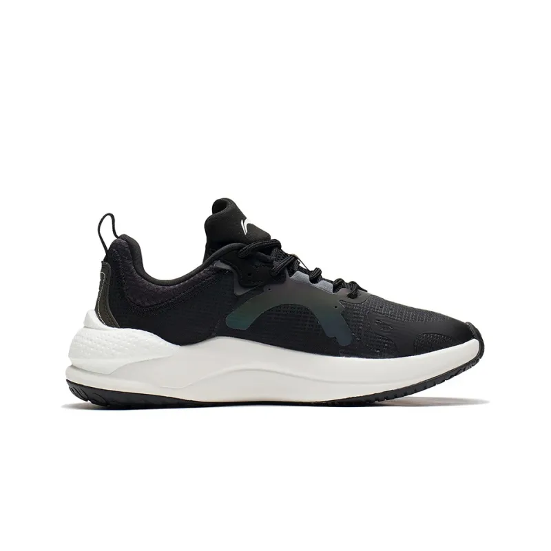 LiNing Spark Anti Slip Wear Resistant Low Top Sports Casual Shoes Men's Black-1