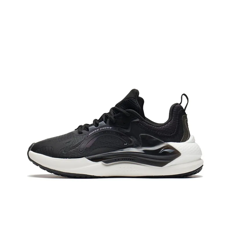 LiNing Spark Anti Slip Wear Resistant Low Top Sports Casual Shoes Men's Black-0