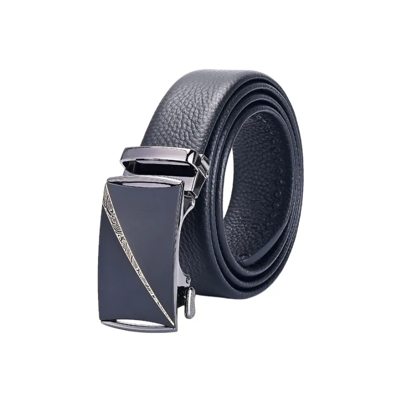 NINE NAIL Leather Belts Men-5