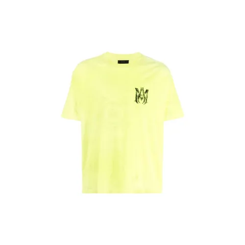 AMIRI T-Shirts Men Yellow