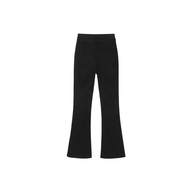 MEETLADY Flared Pants Jeans Women's-1