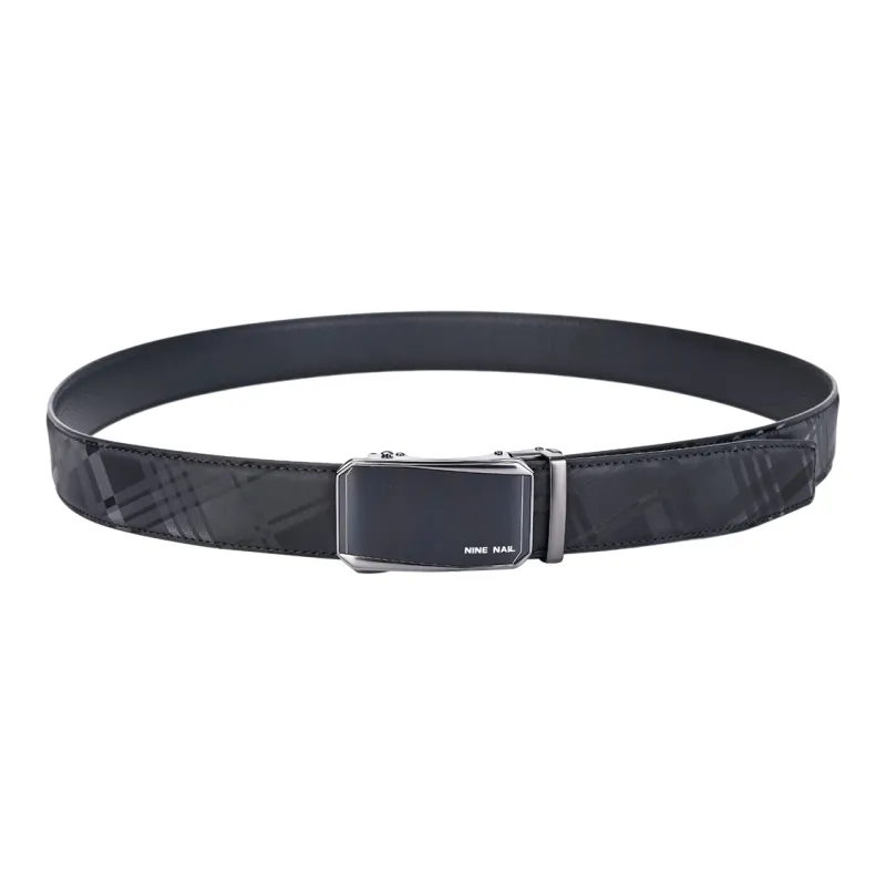 NINE NAIL Leather Belts Men-15