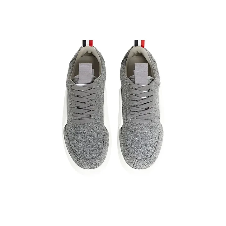 THOM BROWNE Skateboard Shoes Women's Low Top Gray-3