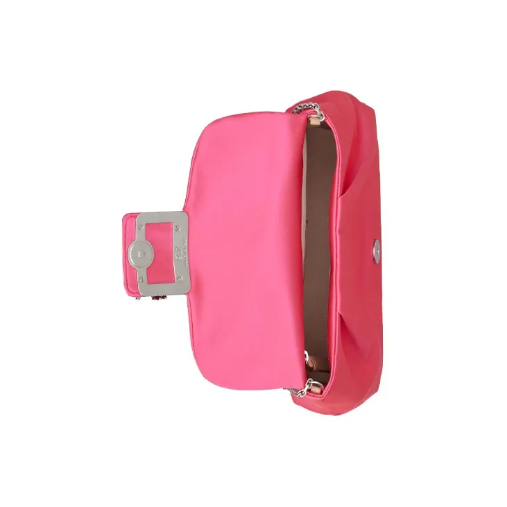 Roger Vivier Bouquet Crystal buckled Clutch Bag-4