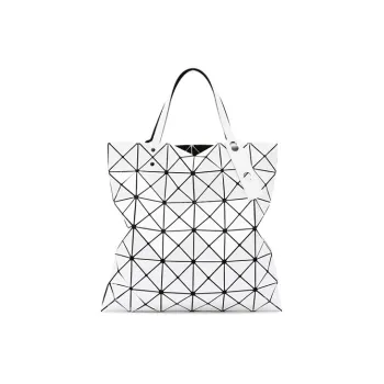 ISSEY MIYAKE PVC Tote Bag Shopping Bag Shoulder Bag Handbag Regular Women's White