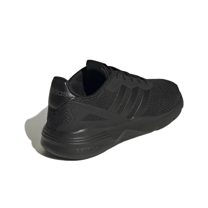 Adidas Neo Nebzed Cloudfoam Slip Resistant, Abrasion Resistant, Breathable Low Top Casual Shoes Men's Black-3