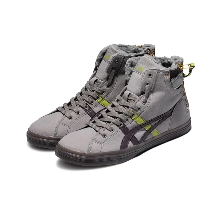 Asics Double Clutch 'Gray Black Green'-2