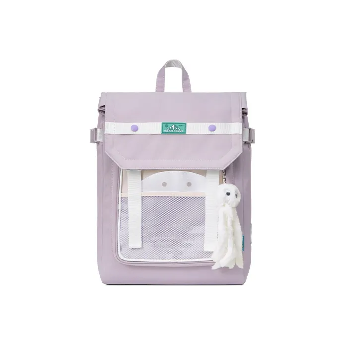 MR.ACE HOMME Polyester Laptop Backpack Regular Unisex White-11